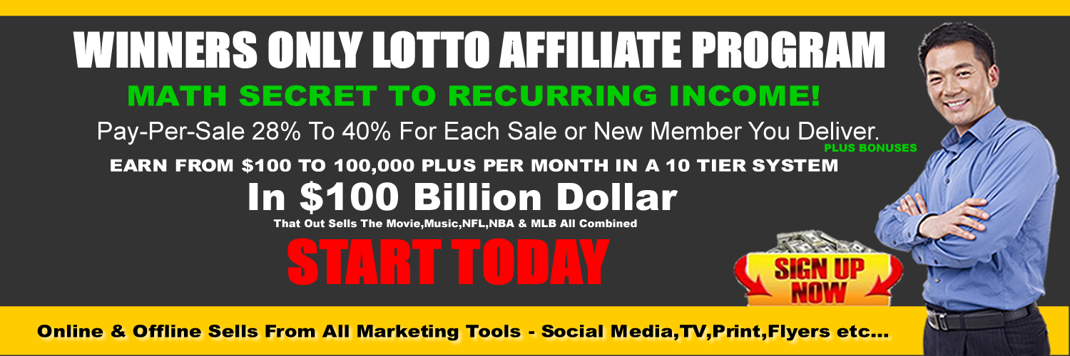 Winners Only Lotto Affiliates